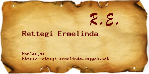Rettegi Ermelinda névjegykártya